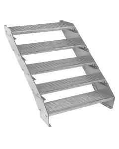 Verstellbare Fünfteilige Verzinkter Stahl Treppe – 900mm breit