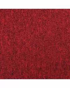 40 x Textil Mattplattor 10m2 Röd