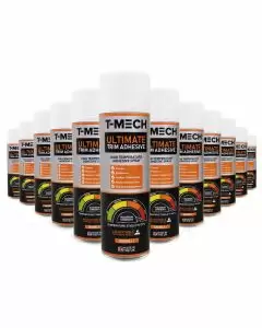 T-Mech 12 x 500ml Ultimate Trim Adhesive Spraylim