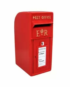 Briefkasten im englischen Stil - Rot