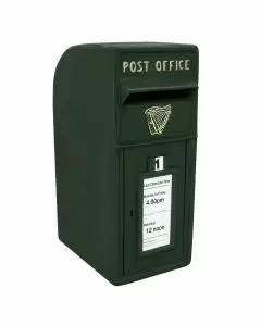 Briefkasten im irischen Stil - Grün