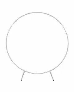 Arche Circulaire à Décorer pour Mariage - 200cm – Blanche